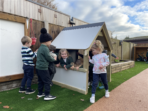 Pentagon Essentials Range - Flat-Pack Playhouse 